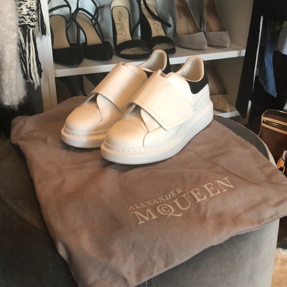 alexander mcqueen sneakers with velcro